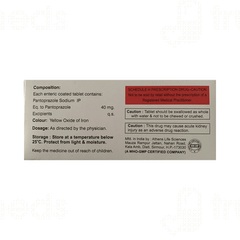 Rantnix 40 MG Tablet 10
