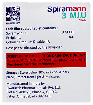 Spiramarin 3miu Tablet 10