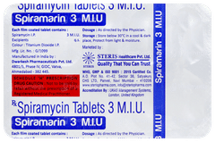 Spiramarin 3miu Tablet 10