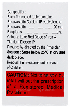 Crevast 20 Tablet 15 Crevast 20 Tablet 15