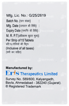 Crevast 20 Tablet 15 Crevast 20 Tablet 15