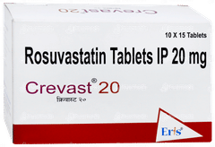 Crevast 20 Tablet 15 Crevast 20 Tablet 15