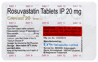Crevast 20 Tablet 15