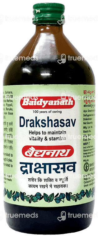 Baidyanath Drakshasav 450ml