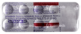 Sitason 50 MG Tablet 10