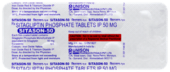Sitason 50 Tablet 10 Sitason 50 Tablet 10