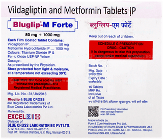 Bluglip M Forte Tablet 15