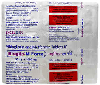 Bluglip M Forte Tablet 15