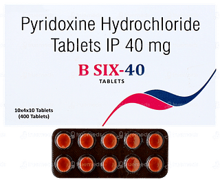 B Six 40 Tablet 10