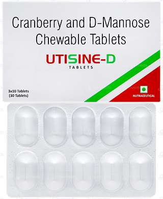 Utisine D Chewable Tablet 10