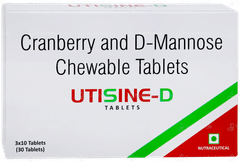 Utisine D Chewable Tablet 10