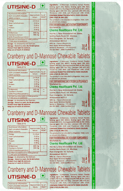 Utisine D Chewable Tablet 10