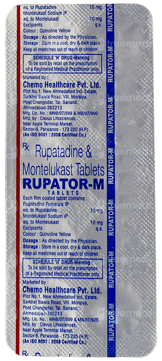 Rupator M Tablet 10