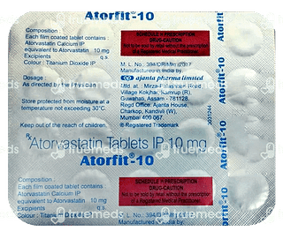 Atorfit 10 Tablet 20