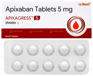 Apixagress 5 Tablet 10