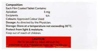Apixagress 5 Tablet 10
