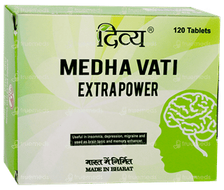 Patanjali Divya Medha Vati Extra Power 4 Pack Of 30 Tablet