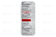 Apixapil 2.5 Tablet 10 Apixapil 2.5 Tablet 10