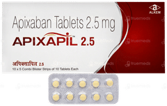 Apixapil 2.5 Tablet 10