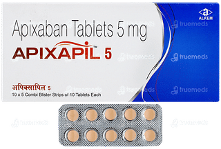 Apixapil 5 Tablet 10