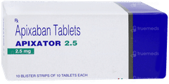 Apixator 2.5 Tablet 10 Apixator 2.5 Tablet 10