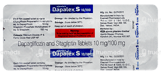 Dapalex S 10/100 MG Tablet 10