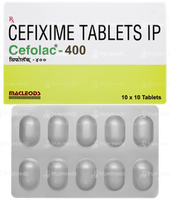 Cefolac 400 Tablet 10