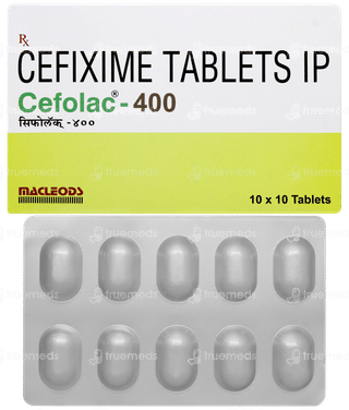 Cefolac 400 Tablet 10