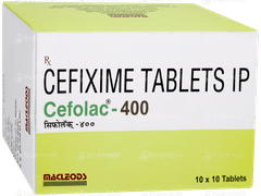 Cefolac 400 Tablet 10
