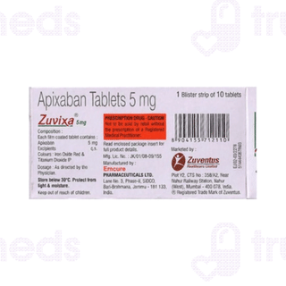 Zuvixa 5mg Tablet 10