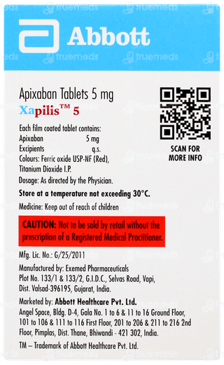 Xapilis 5 Tablet 10
