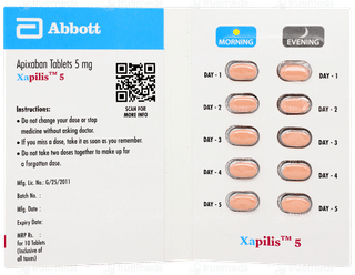 Xapilis 5 Tablet 10
