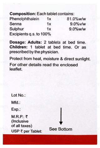 Baksons Y Lax Tablet 75