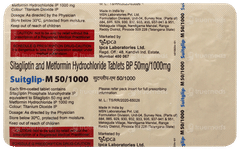 Suitglip M 50/1000 Tablet 10