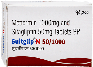 Suitglip M 50/1000 Tablet 10