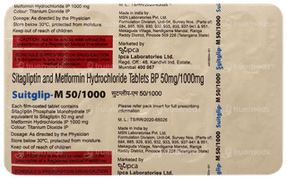 Suitglip M 50/1000 Tablet 10