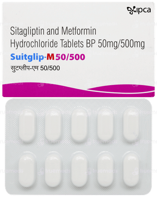 Suitglip M 50/500 Tablet 10
