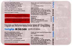 Suitglip M 50/500 Tablet 10