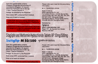 Suitglip M 50/500 Tablet 10
