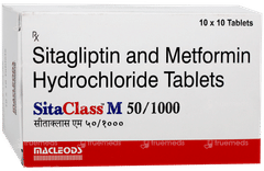 Sitaclass M 50/1000 Tablet 10 Sitaclass M 50/1000 Tablet 10