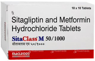 Sitaclass M 50/1000 Tablet 10