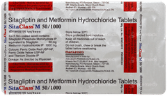 Sitaclass M 50/1000 Tablet 10 Sitaclass M 50/1000 Tablet 10