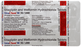 Sitaclass M 50/1000 Tablet 10