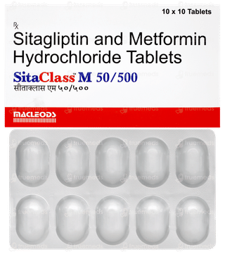 Sitaclass M 50/500 Tablet 10