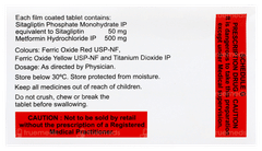 Sitaclass M 50/500 Tablet 10 Sitaclass M 50/500 Tablet 10