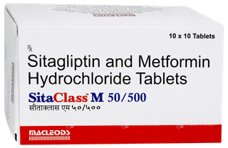 Sitaclass M 50/500 Tablet 10