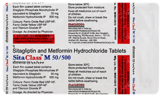 Sitaclass M 50/500 Tablet 10