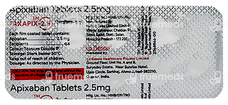 Faxapix 2.5 MG Tablet 10