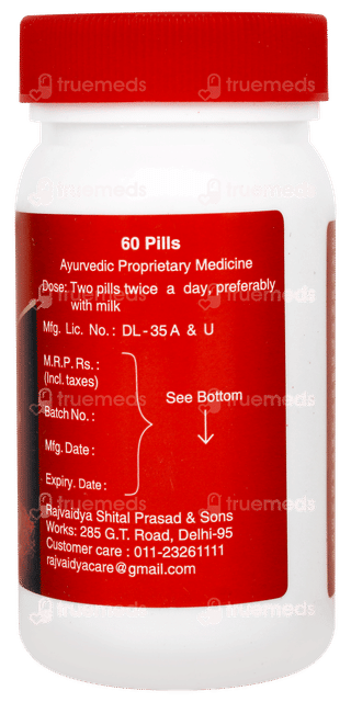 Rajvaidya Rasayan Vati Tablet 60