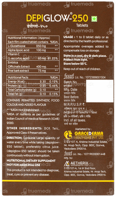 Depiglow 250 Tablet 10 Depiglow 250 Tablet 10